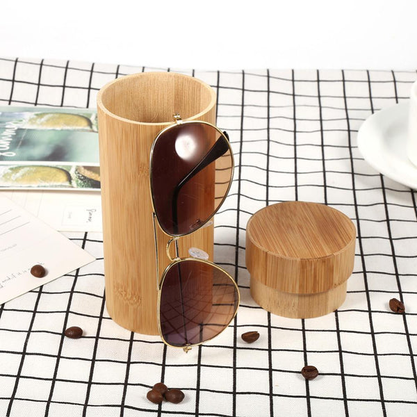 Handmade Bamboo Glasses Case