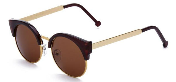 Half Frame Cat Eye Glasses for Women